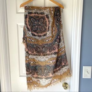 Madewell Paisley Bohemian Scarf